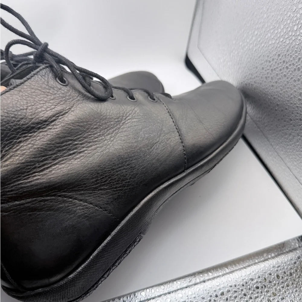 Soleterra men’s black leather lace up ankle boots Size: 7